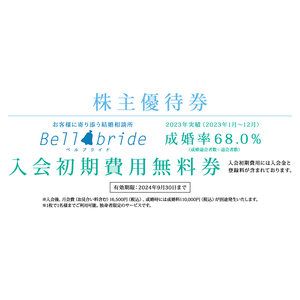 ベルパークの株主優待